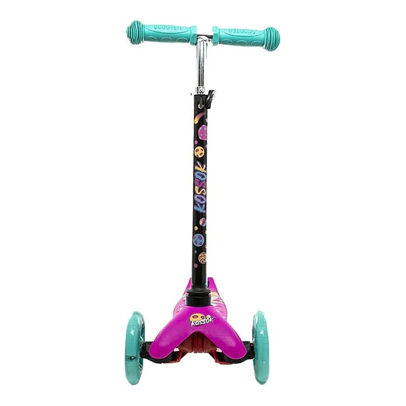 MONOPATIN  KOSSOK FUN CON LUCES LED EN RUEDAS   NIOS