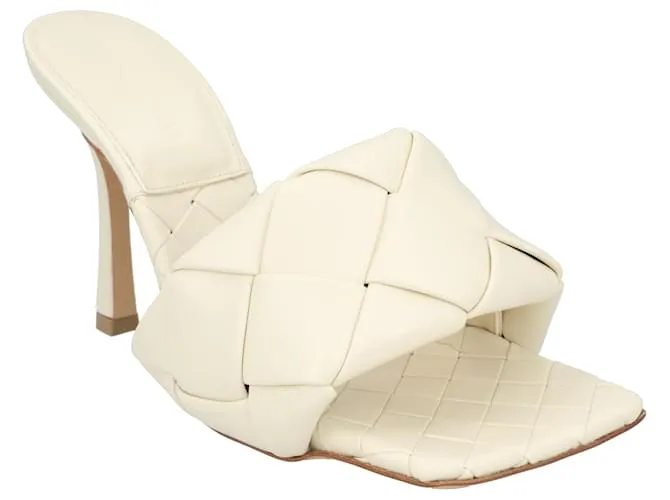Mule Lido blanco de Bottega Veneta 