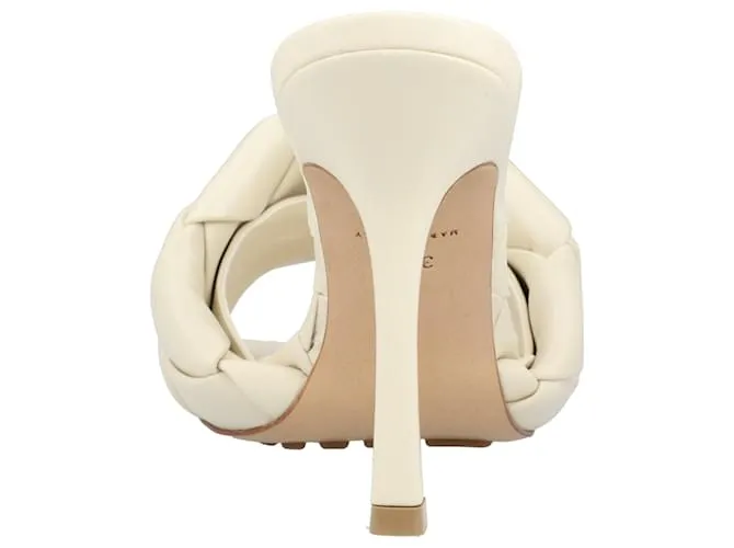 Mule Lido blanco de Bottega Veneta 