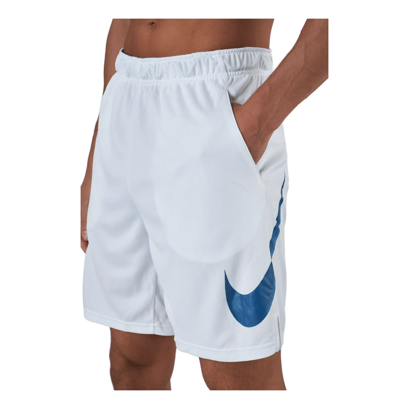 NIKE DRIFIT SPORT CLASH MEN'S KNIT WHITE/COURT BLUE