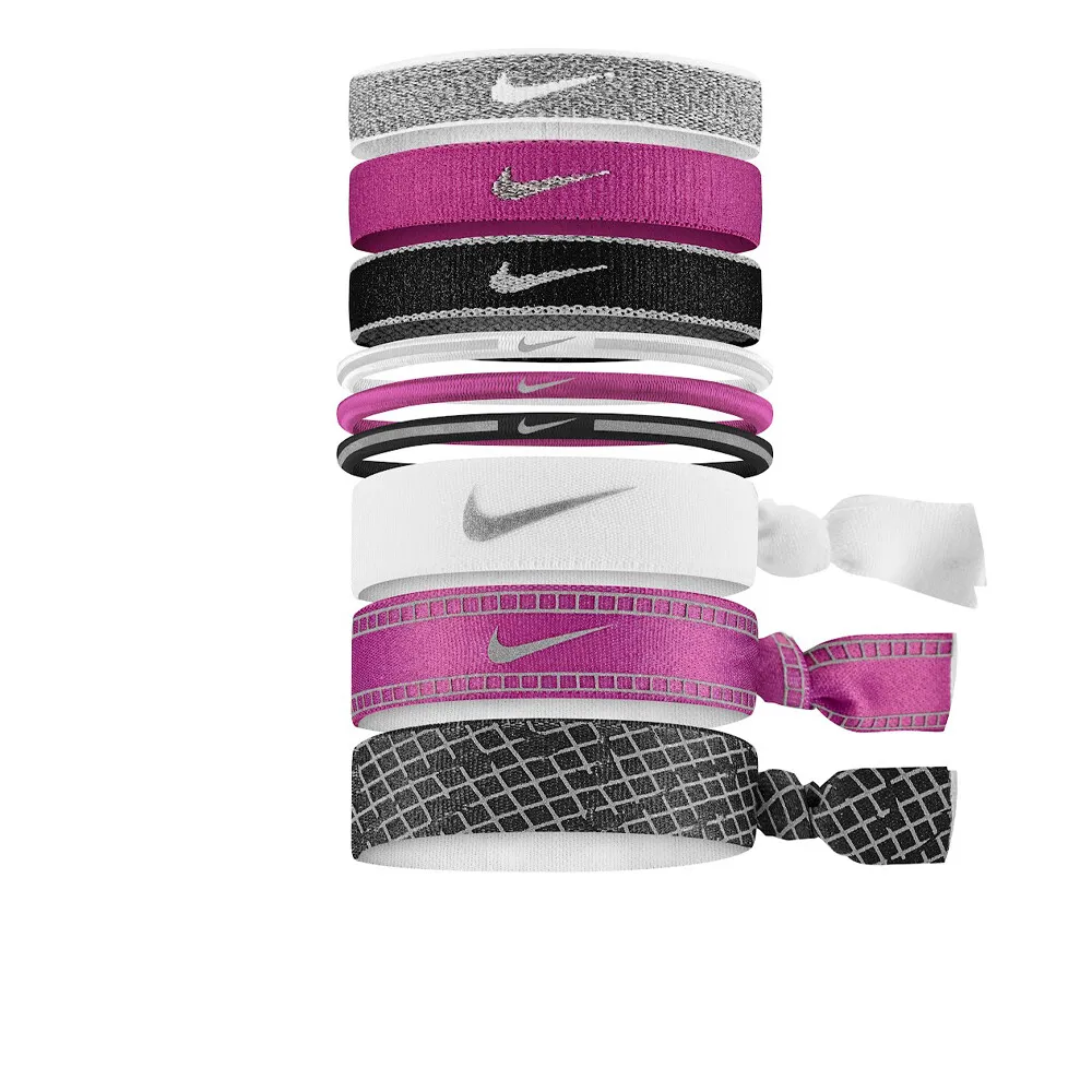 NIKE MIXED PONYTAIL HOLDER (9 PACK)  SP25