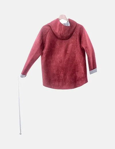 NoName Chaqueta roja con capucha