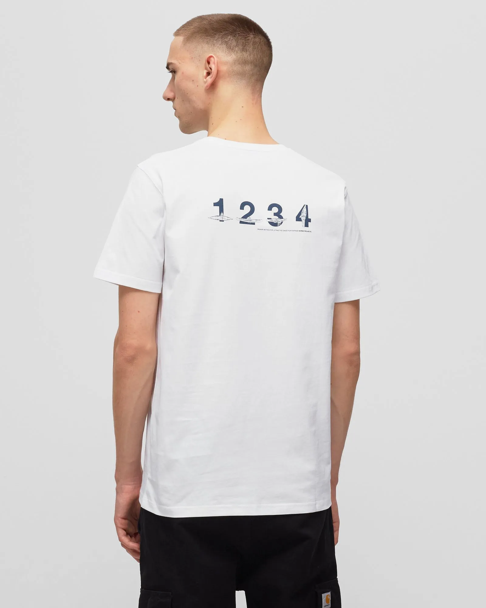 NORSE PROJECTS NIELS CANOE TSHIRT