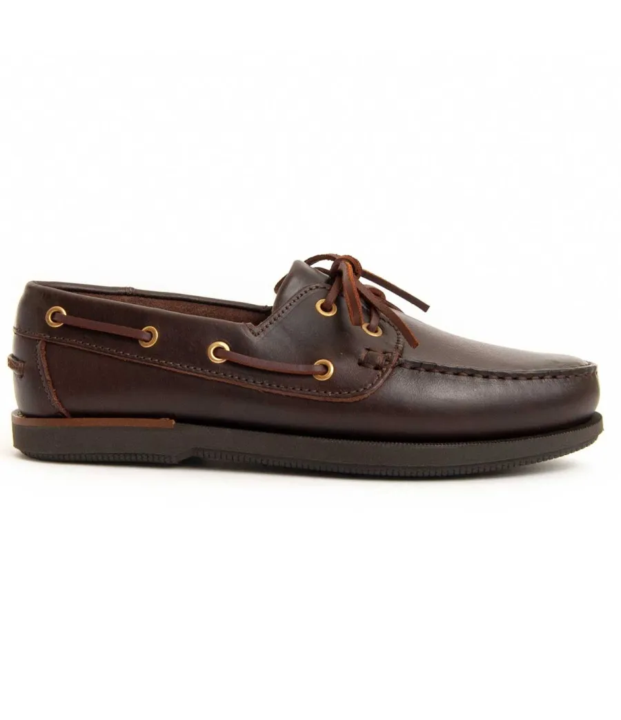 Náutico Casual De Piel Para Hombre.  Purapiel  Puranautic4  95736 Marrón