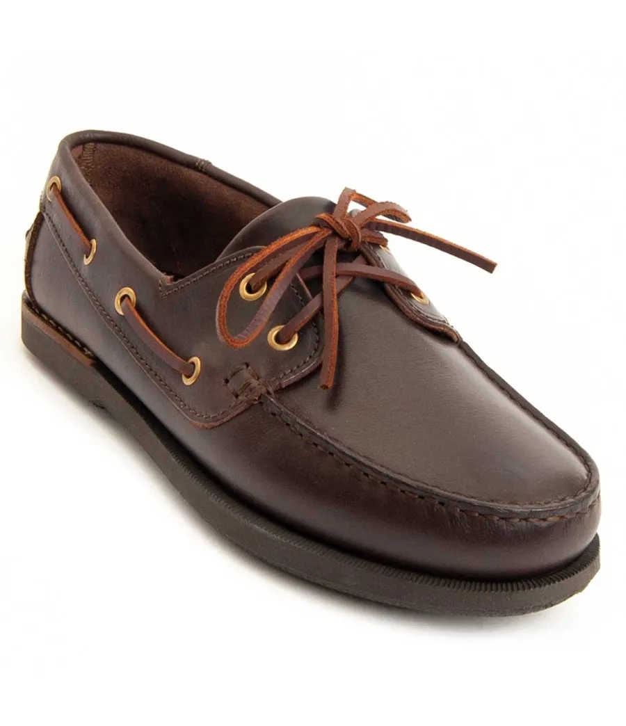 Náutico Casual De Piel Para Hombre.  Purapiel  Puranautic4  95736 Marrón