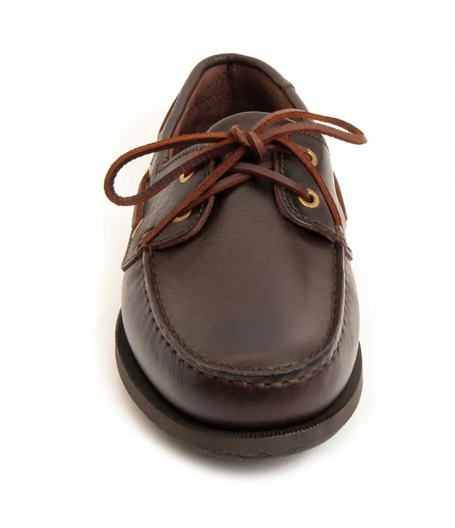 Náutico Casual De Piel Para Hombre.  Purapiel  Puranautic4  95736 Marrón
