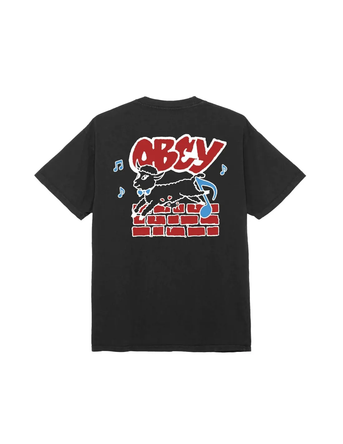 OBEY OUT OF STEP PIGMENT VINTAGE BLACK