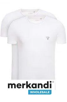 PACK DúO DE CAMISETAS PARA HOMBRE GUESS  PRECIO ORIGINAL 45 €, PRECIO AL POR MAYOR 20,50 €