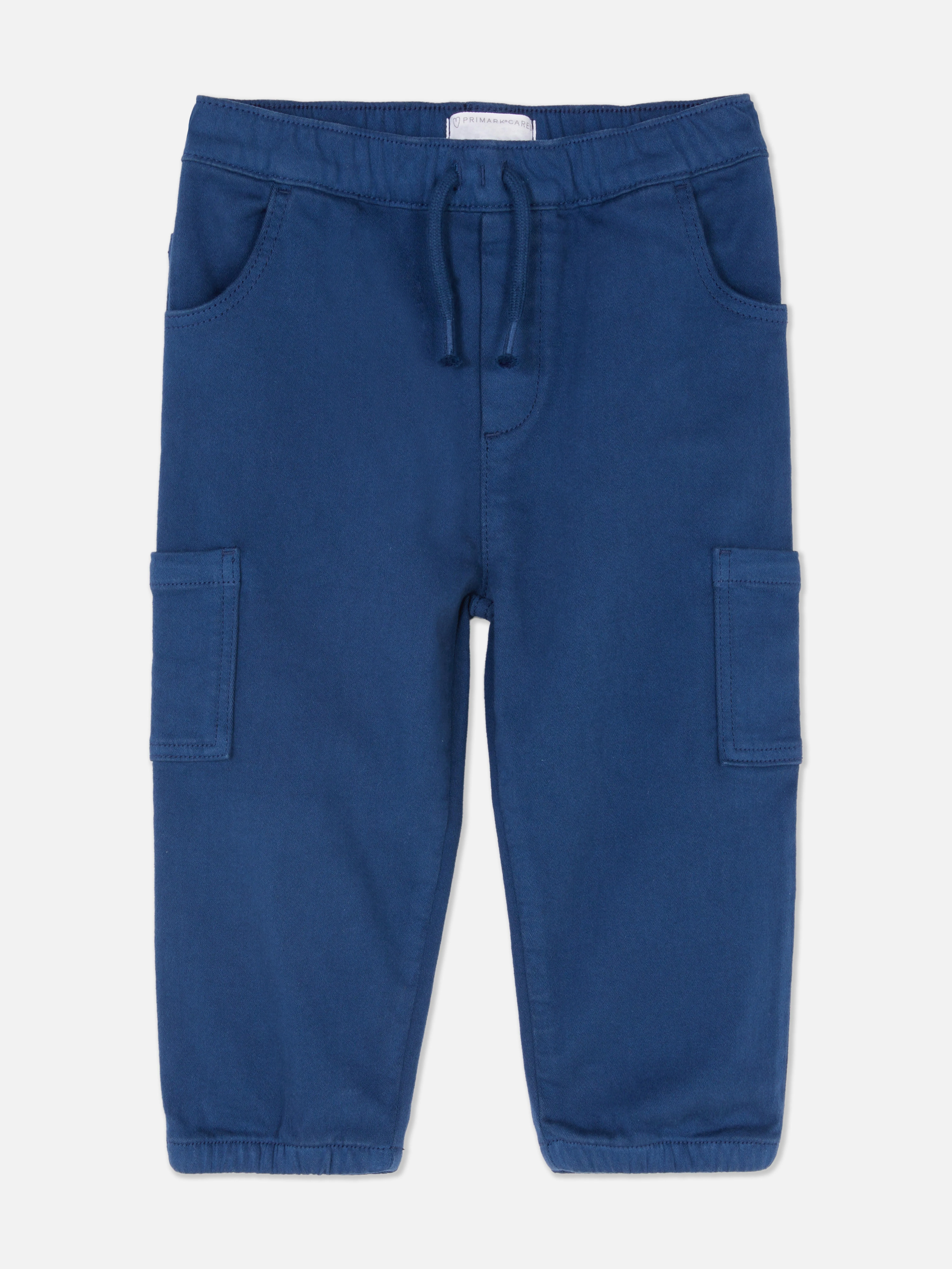 Pantalones cargo con cordón de ajuste