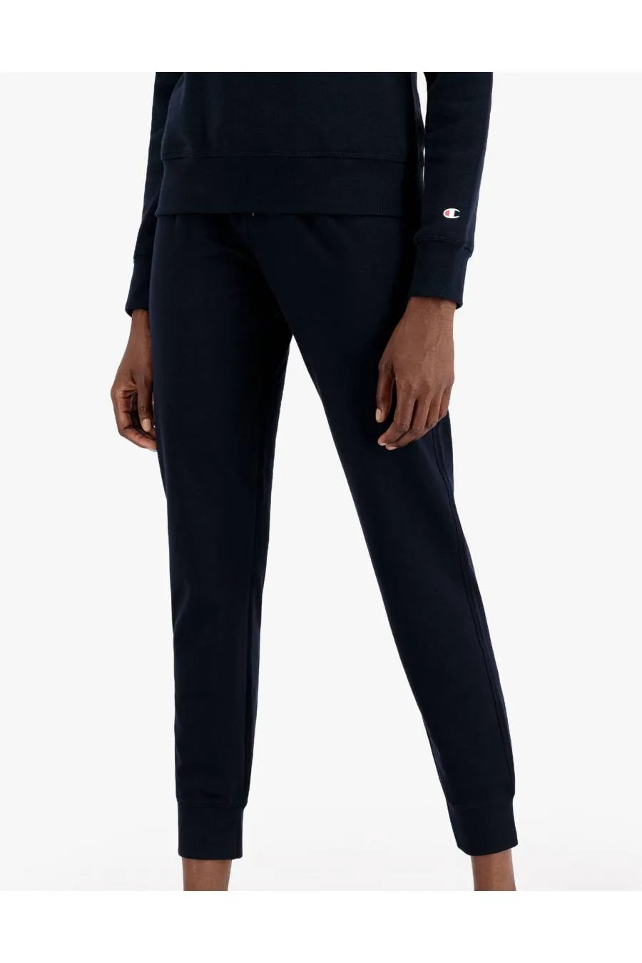 PANTALONES CHAMPION LEGACY  RIB CUFF  DARK BLUE MUJER