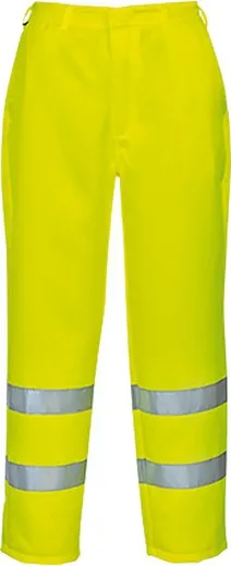 Pantalones de polialgodón de alta visibilidad
