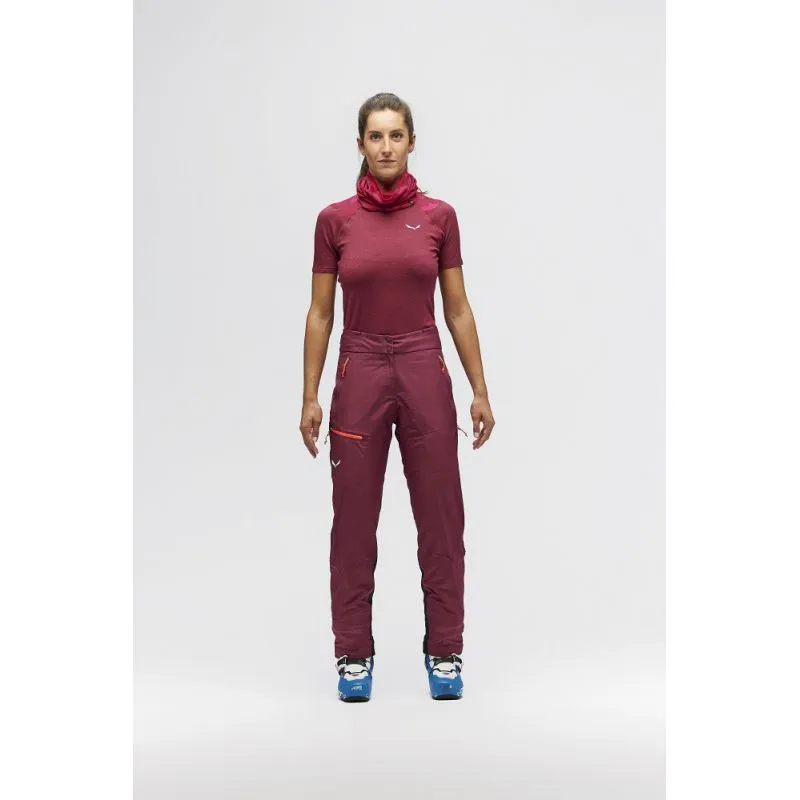 Pantalones esquí Salewa Sella Responsive (Rhodo Red) Mujer