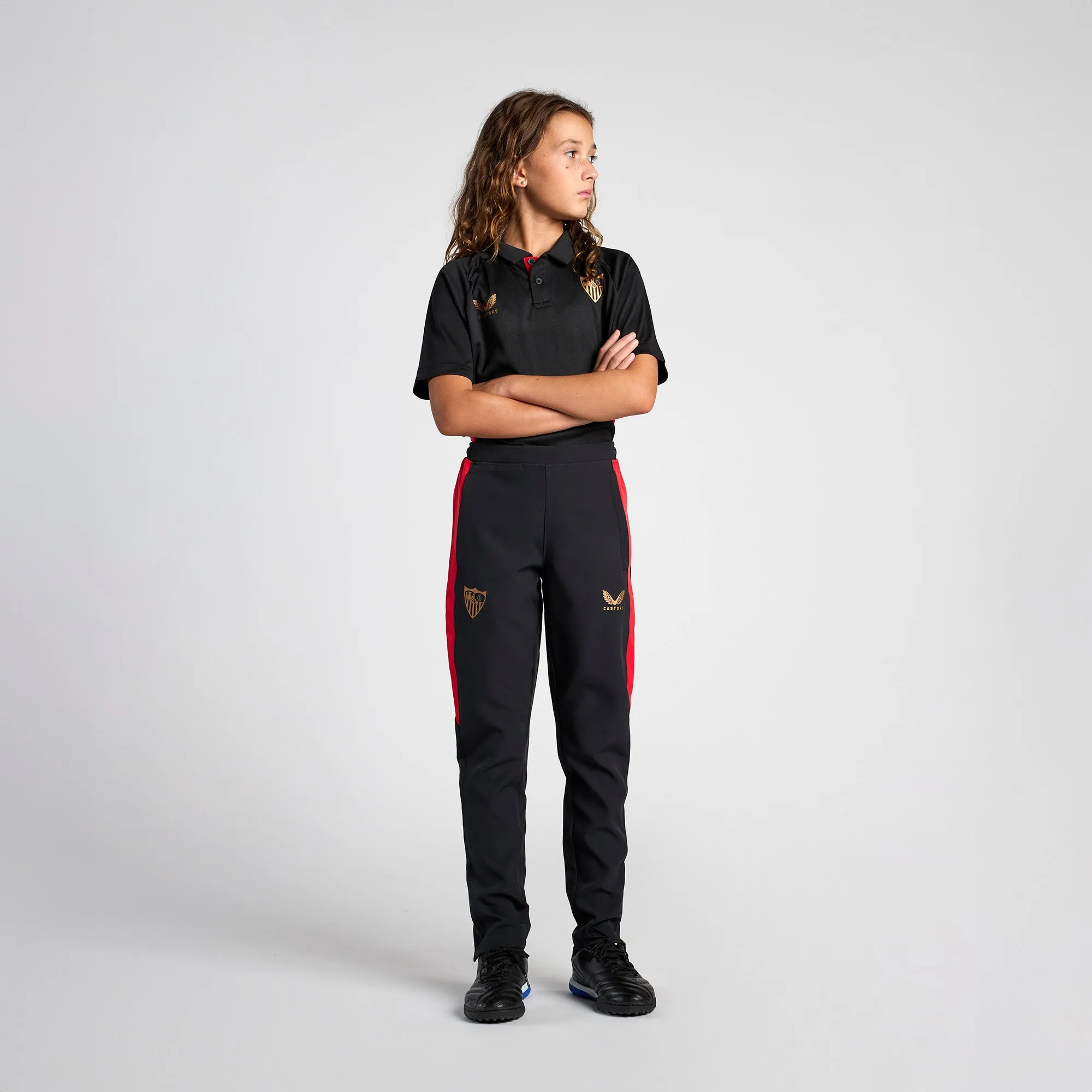 Pantalón chándal negro nio 24/25