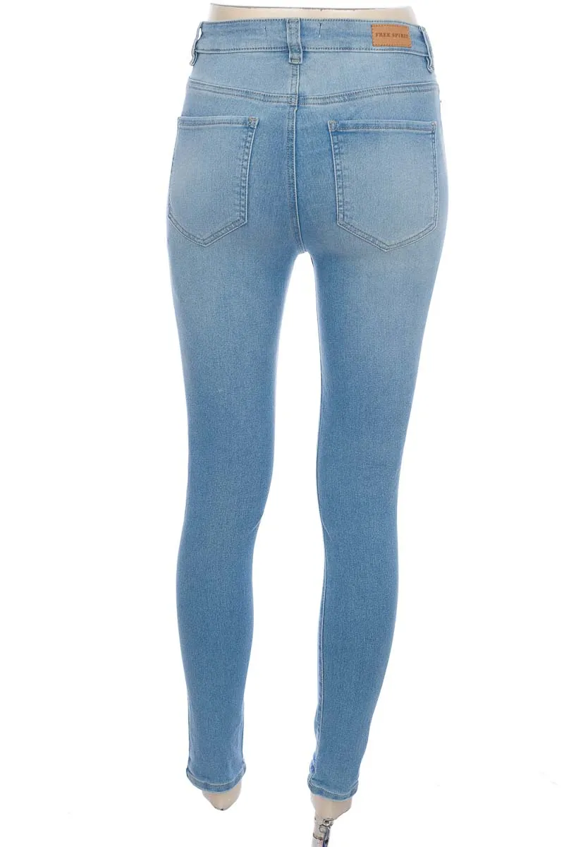 PANTALóN COLOR AZUL  FREE SPIRIT