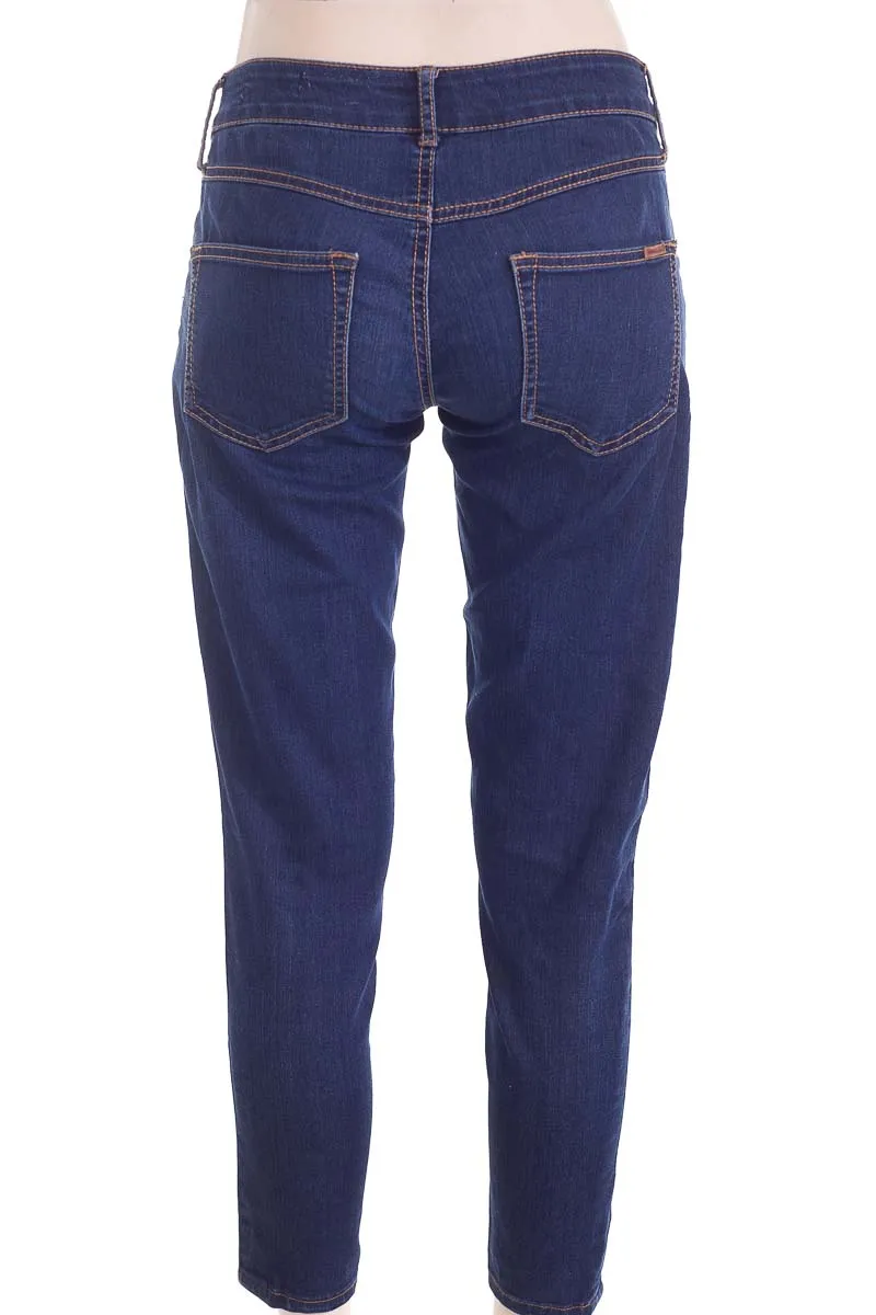 PANTALóN COLOR AZUL  MNG