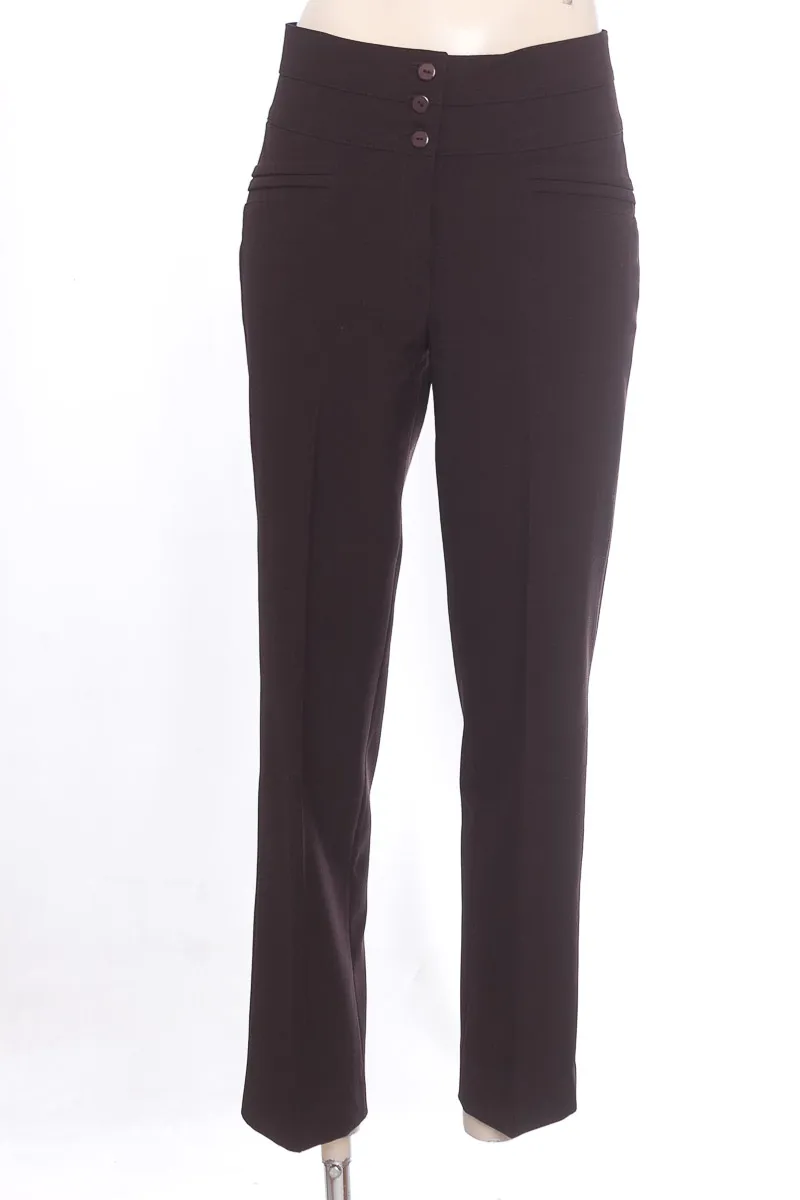 PANTALóN COLOR CAFé  ARTE MODA
