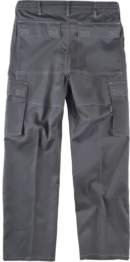Pantalón con cintura elástica Gris