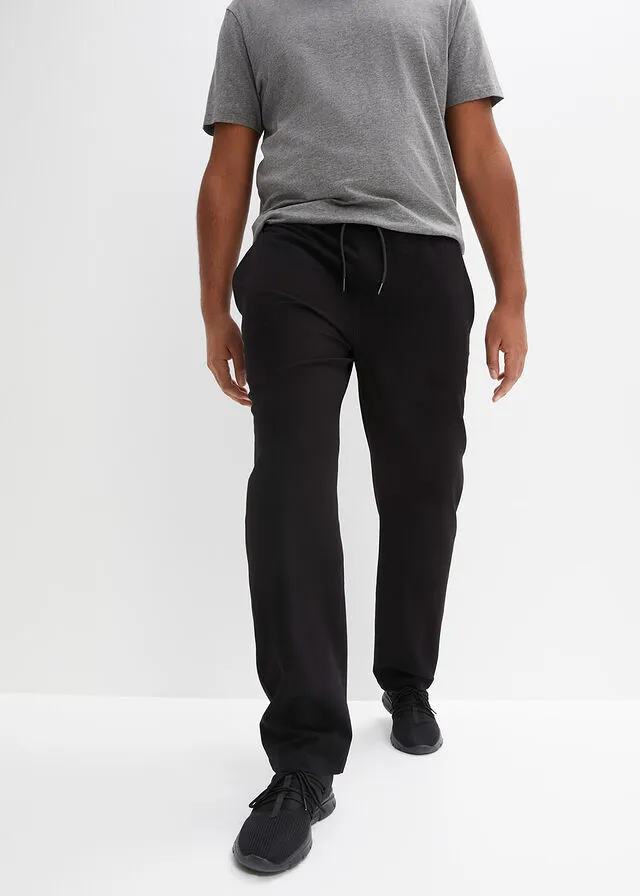 Pantalón con cinturilla elástica Negro