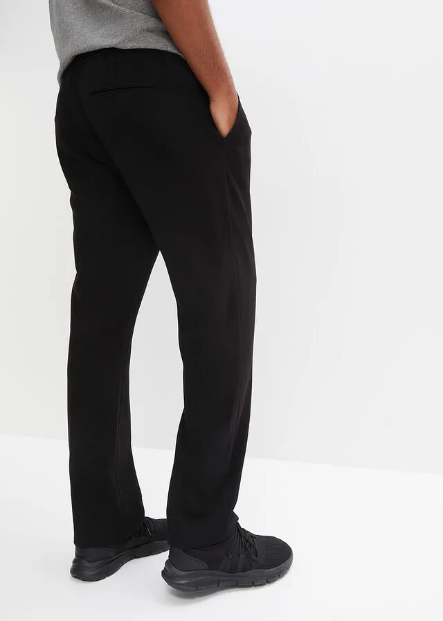 Pantalón con cinturilla elástica Negro
