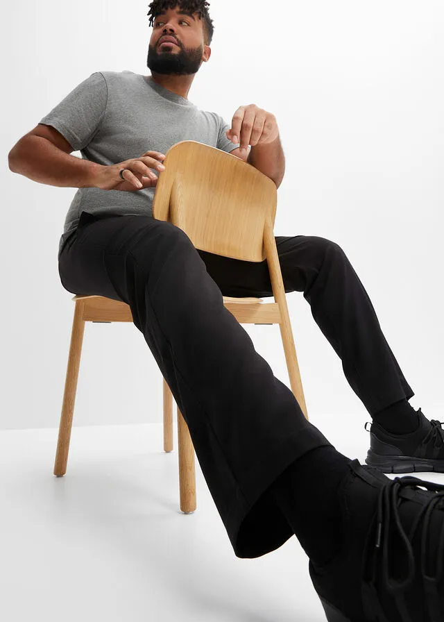 Pantalón con cinturilla elástica Negro
