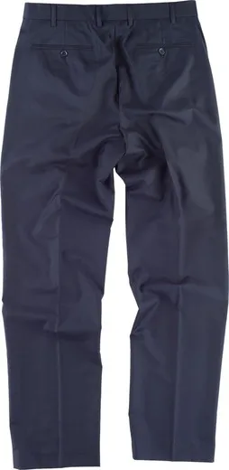 Pantalón de vestir de hombre con pinzas Marino