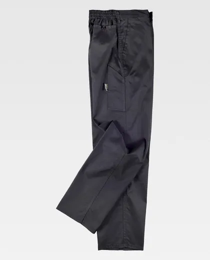 Pantalón Elástico con bolsillo Negro