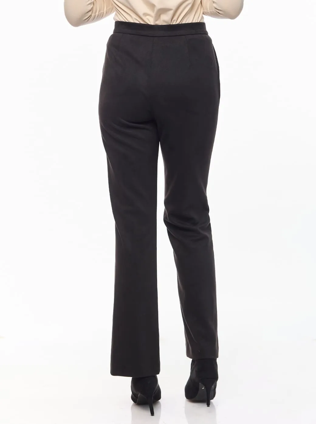 Pantalón gamuza negro Tiziana