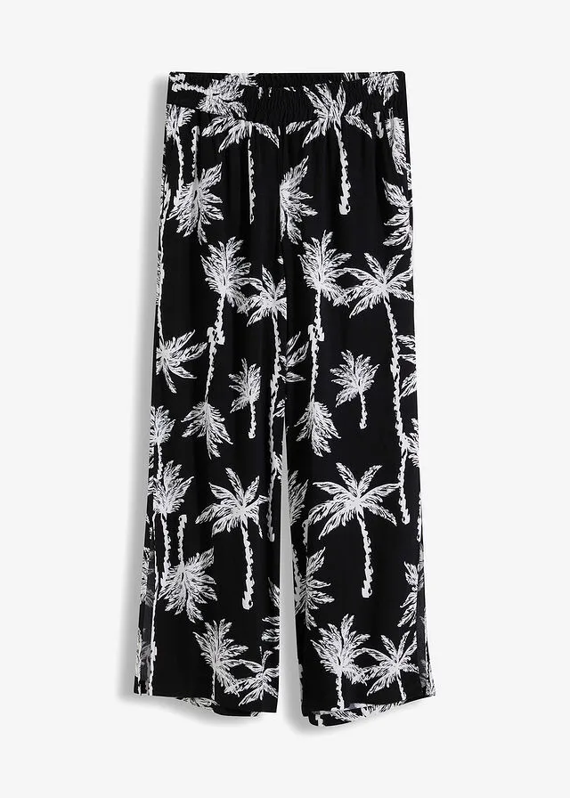 Pantalón Negro estampado