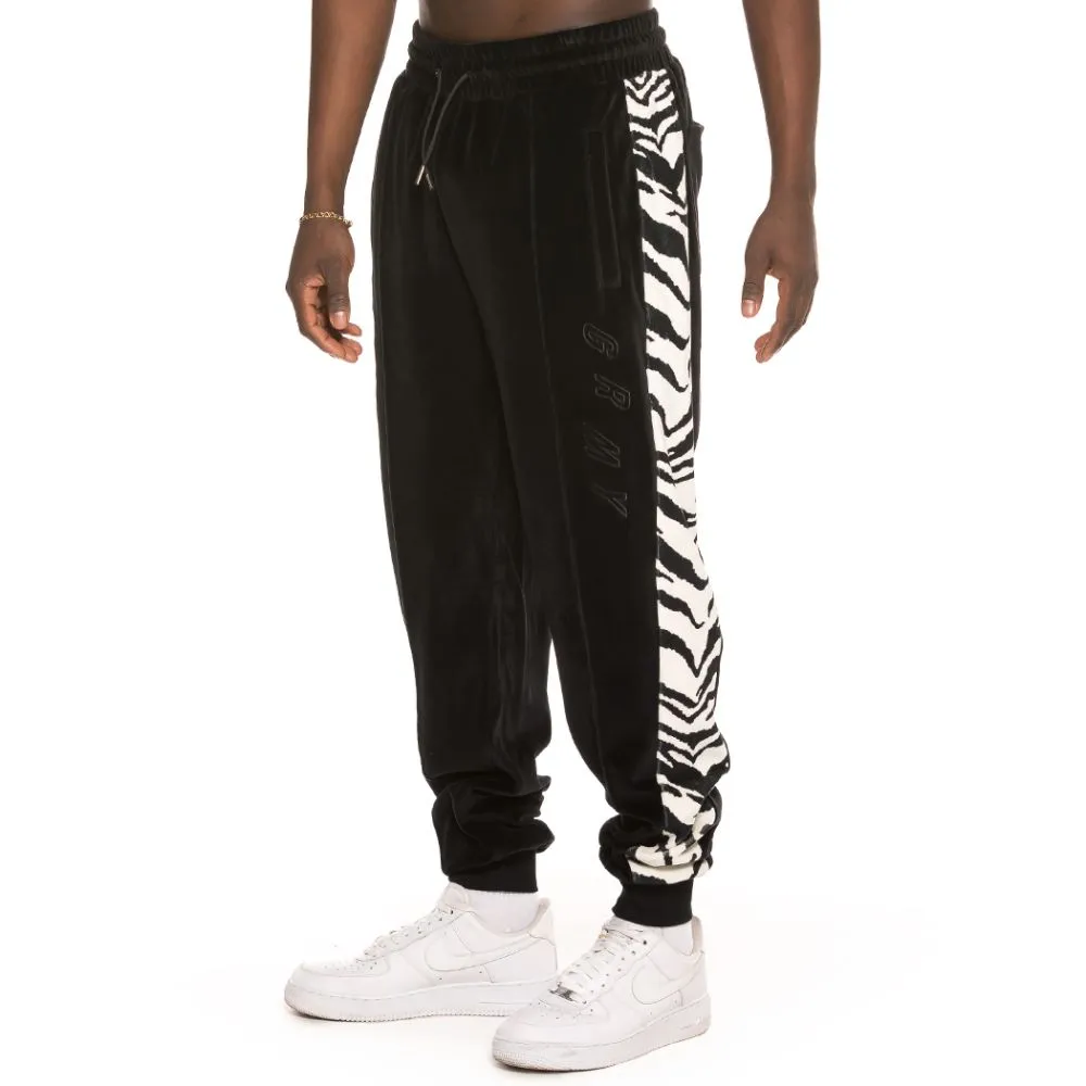 Pantalón Velour GRMY X Natos & Waor Collab SS19 black