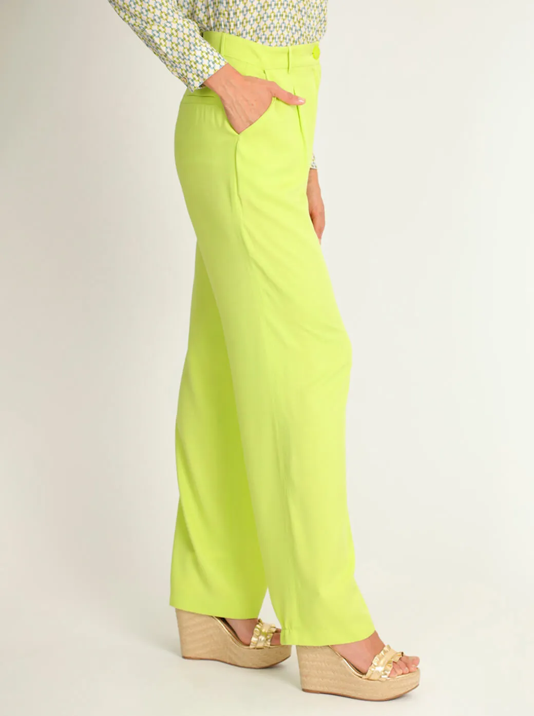 Pantalón verde Fiona