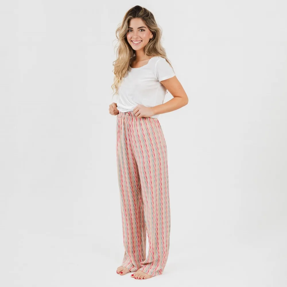 Pantalón viscosa Villa rosa