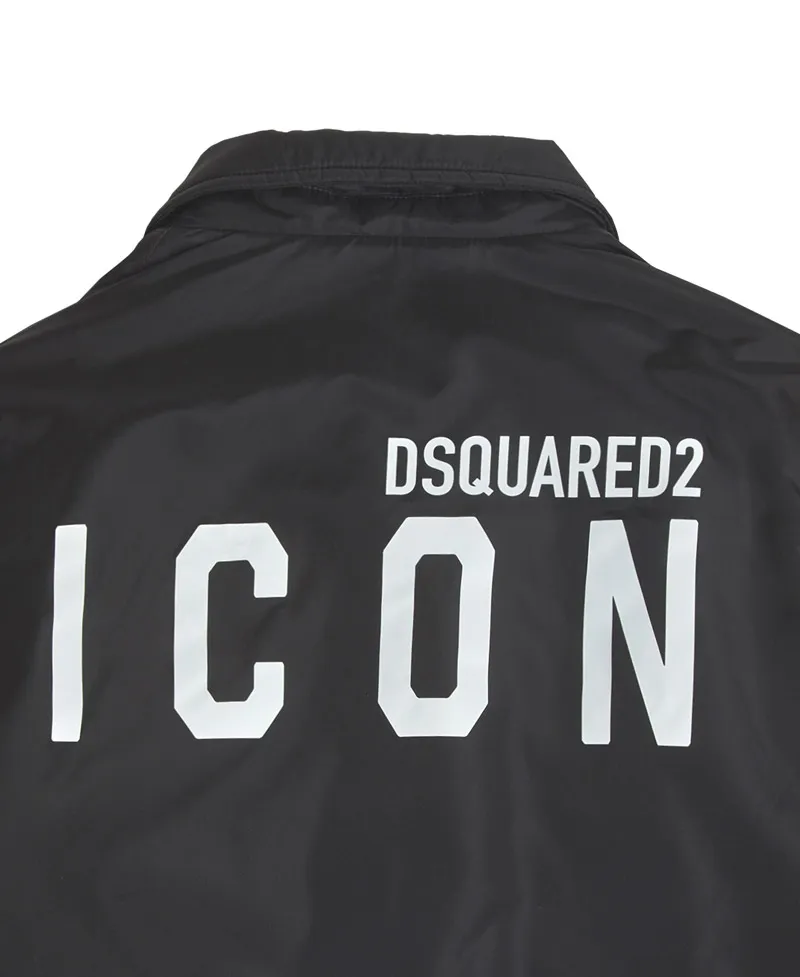 Parka DSQUARED2 Nylon Negra