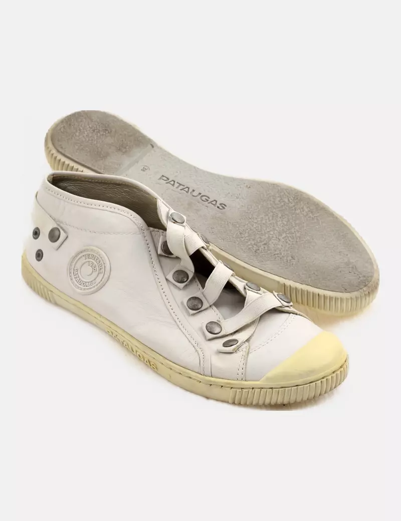 Pataugas Zapatilla con goma gris