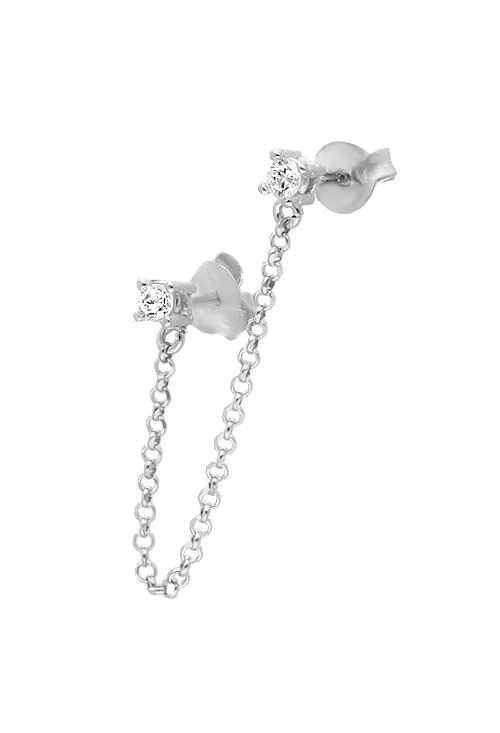PENDIENTE DE PLATA DOBLES MODELO TWIN 266_01894411