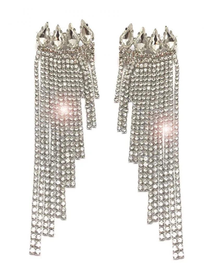PENDIENTES MUJER DE FIESTA ESPECTACULARES DE ESTILO OCHENTERO