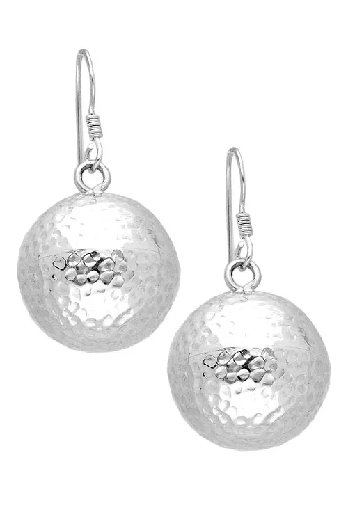 PENDIENTES PLATA BOLA COLGANDO DE ANZUELO 200_101505