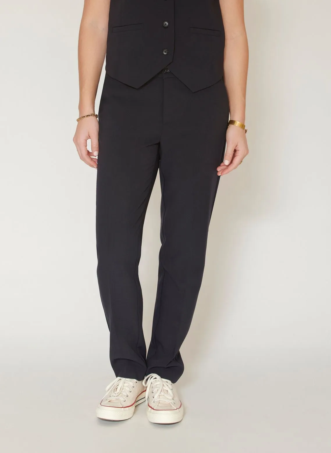 PERLIS  PANTALóN SASTRE PITILLO EN AZUL