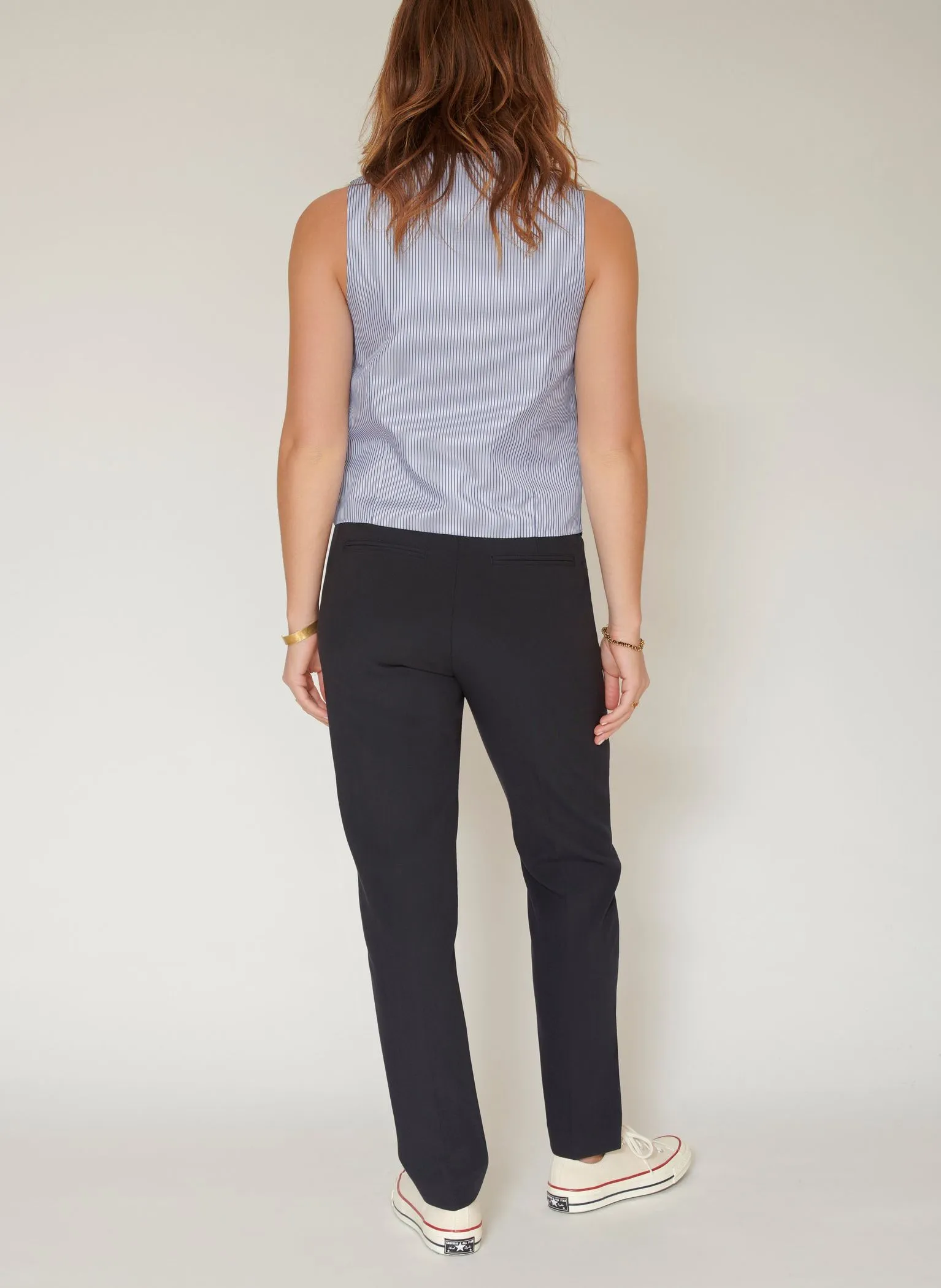 PERLIS  PANTALóN SASTRE PITILLO EN AZUL