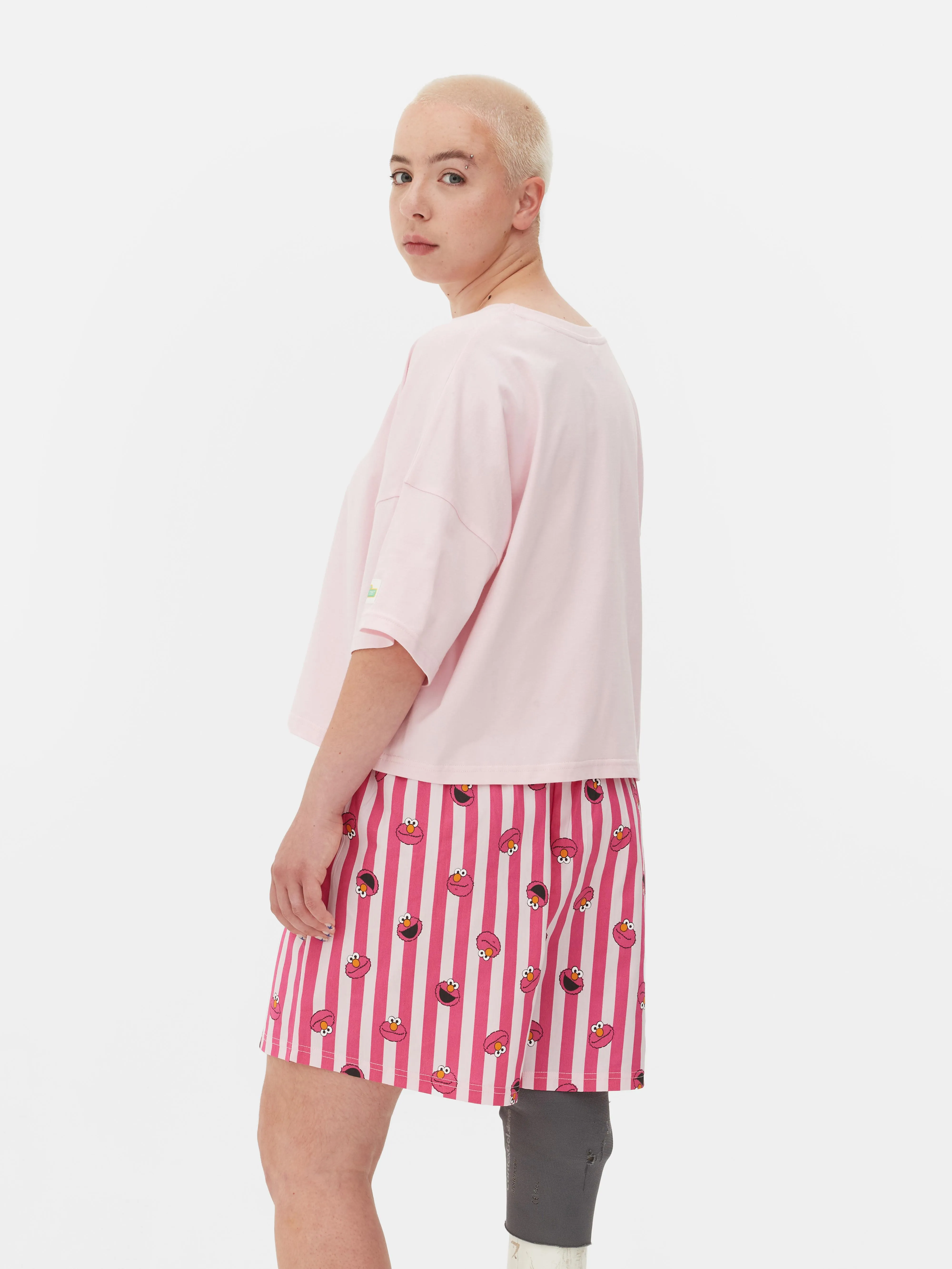 Pijama corto de Barrio Sésamo