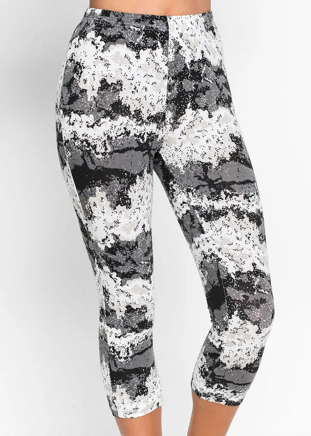 Pijama cut out Negro estampado