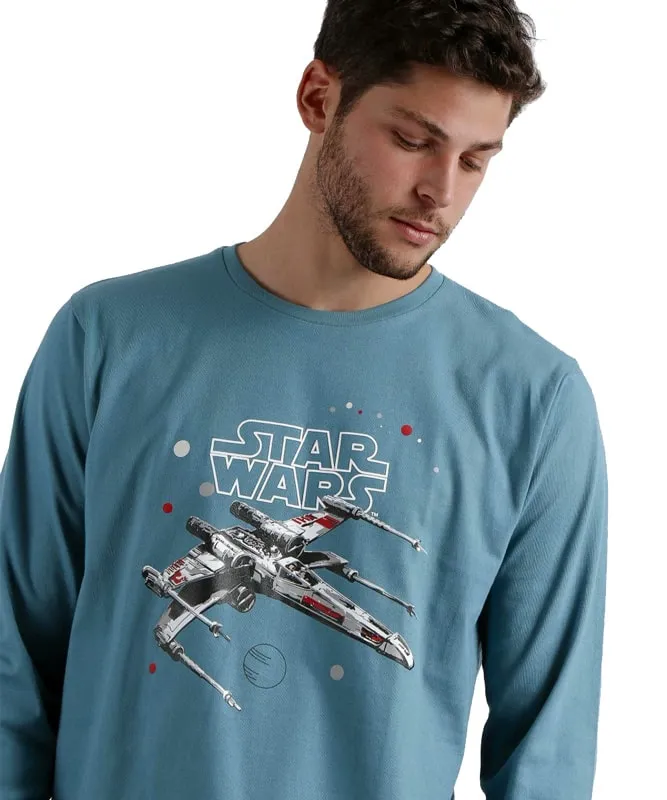 Pijama Star Wars estampado con la nave X Wings Starfighter