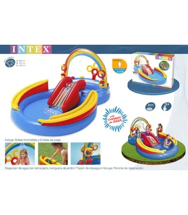 Piscina infantil rainbow INTEX  57453NP