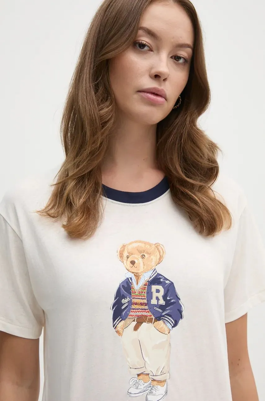 POLO BY RALPH LAUREN TSHIRT WITH PRINT