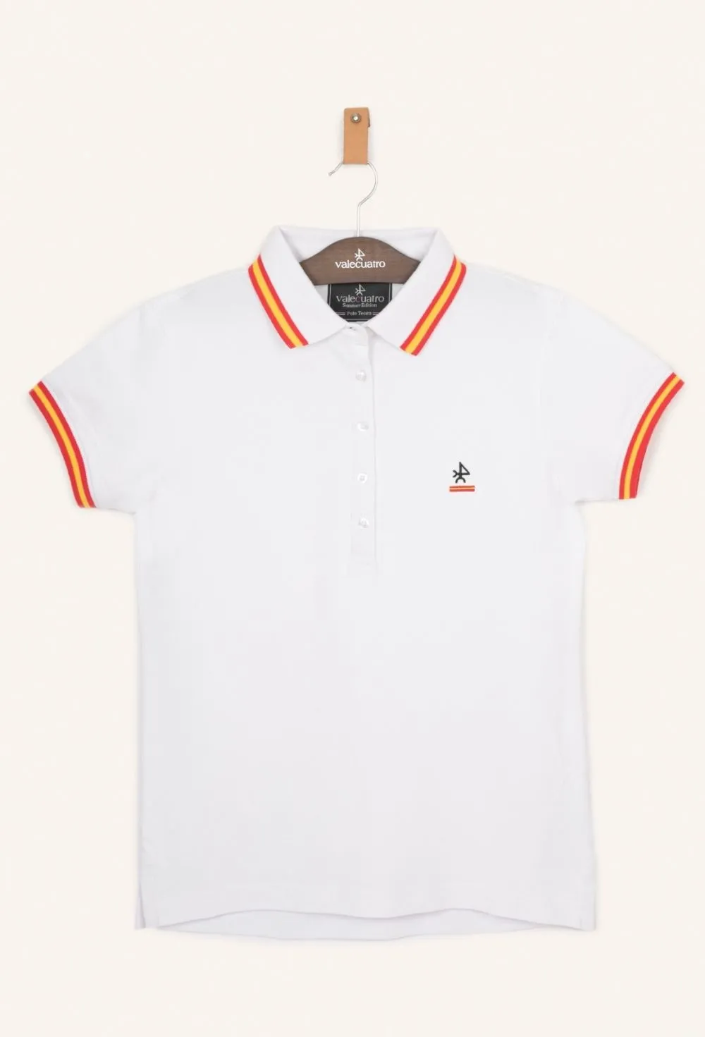 Polo clásico ESP mujer blanco