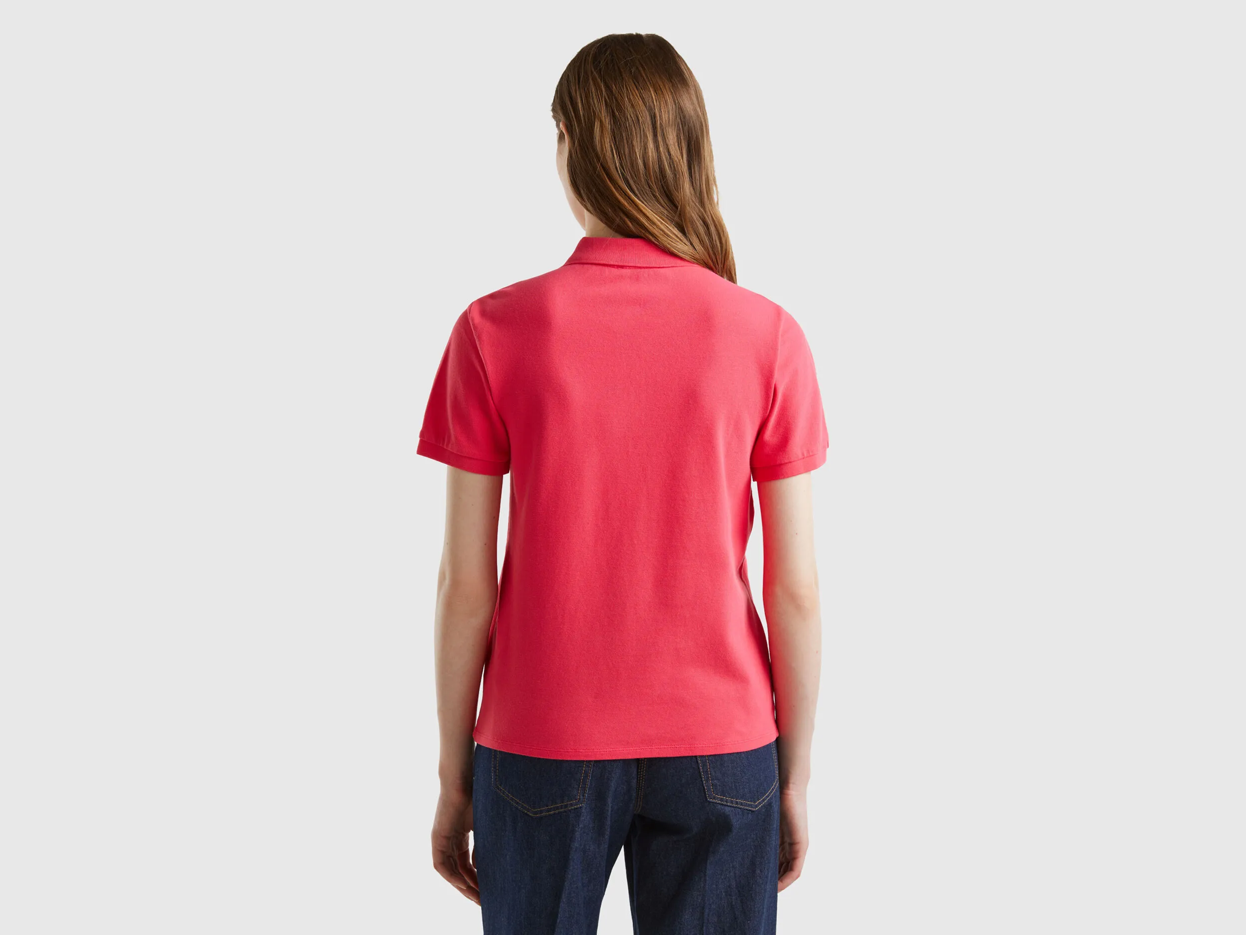 Polo de algodón orgánico elástico