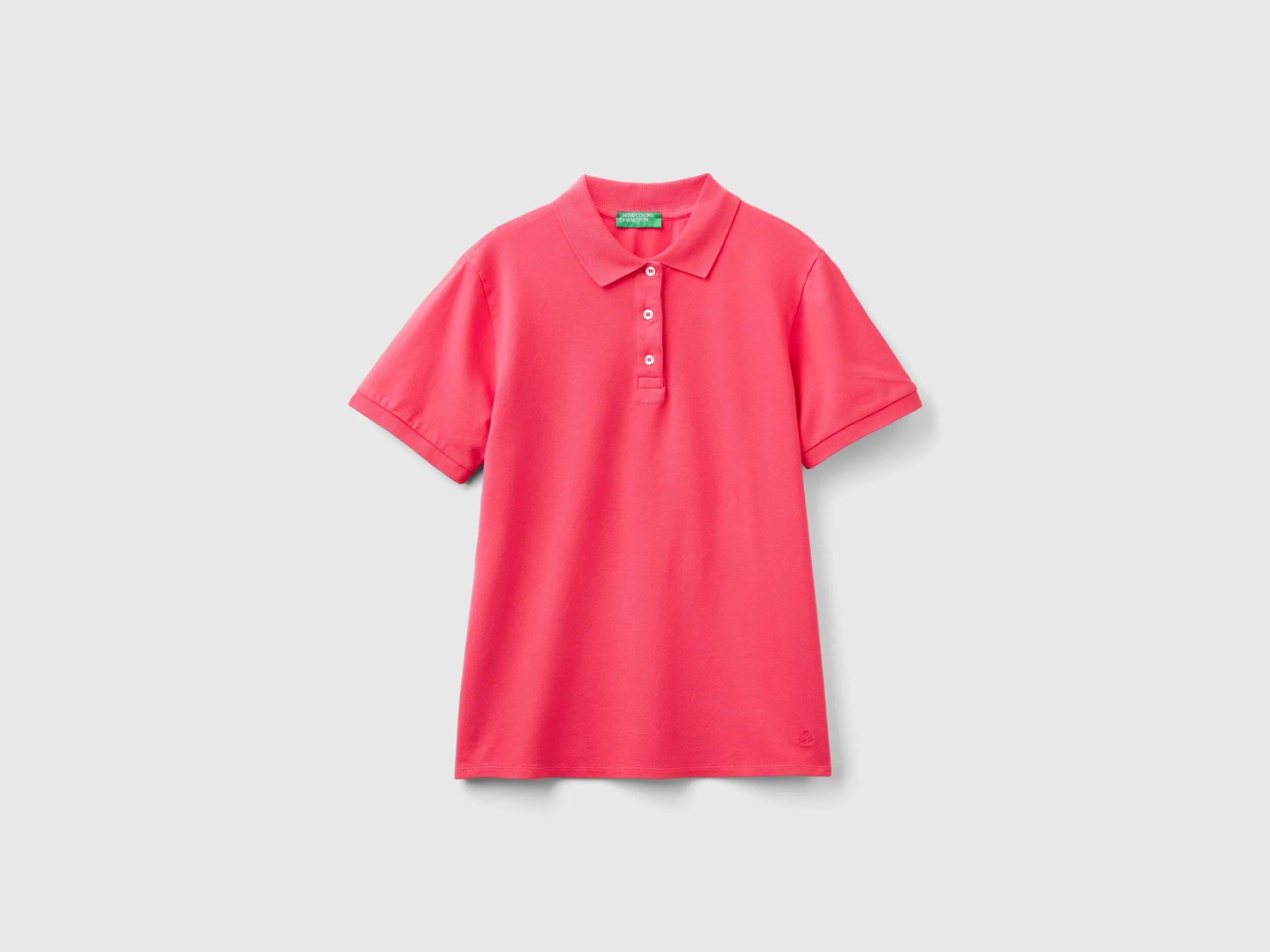 Polo de algodón orgánico elástico