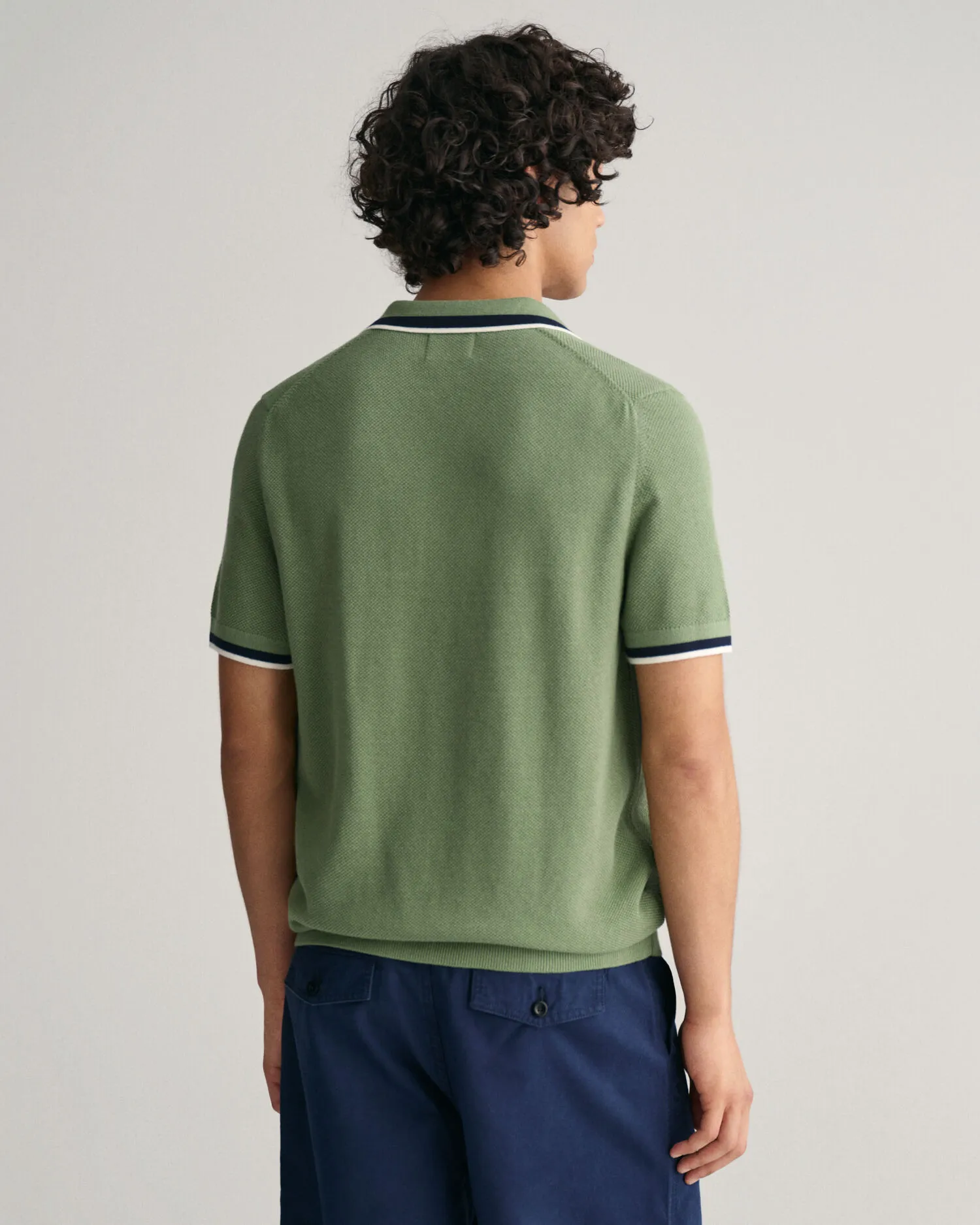 Polo de piqué de algodón