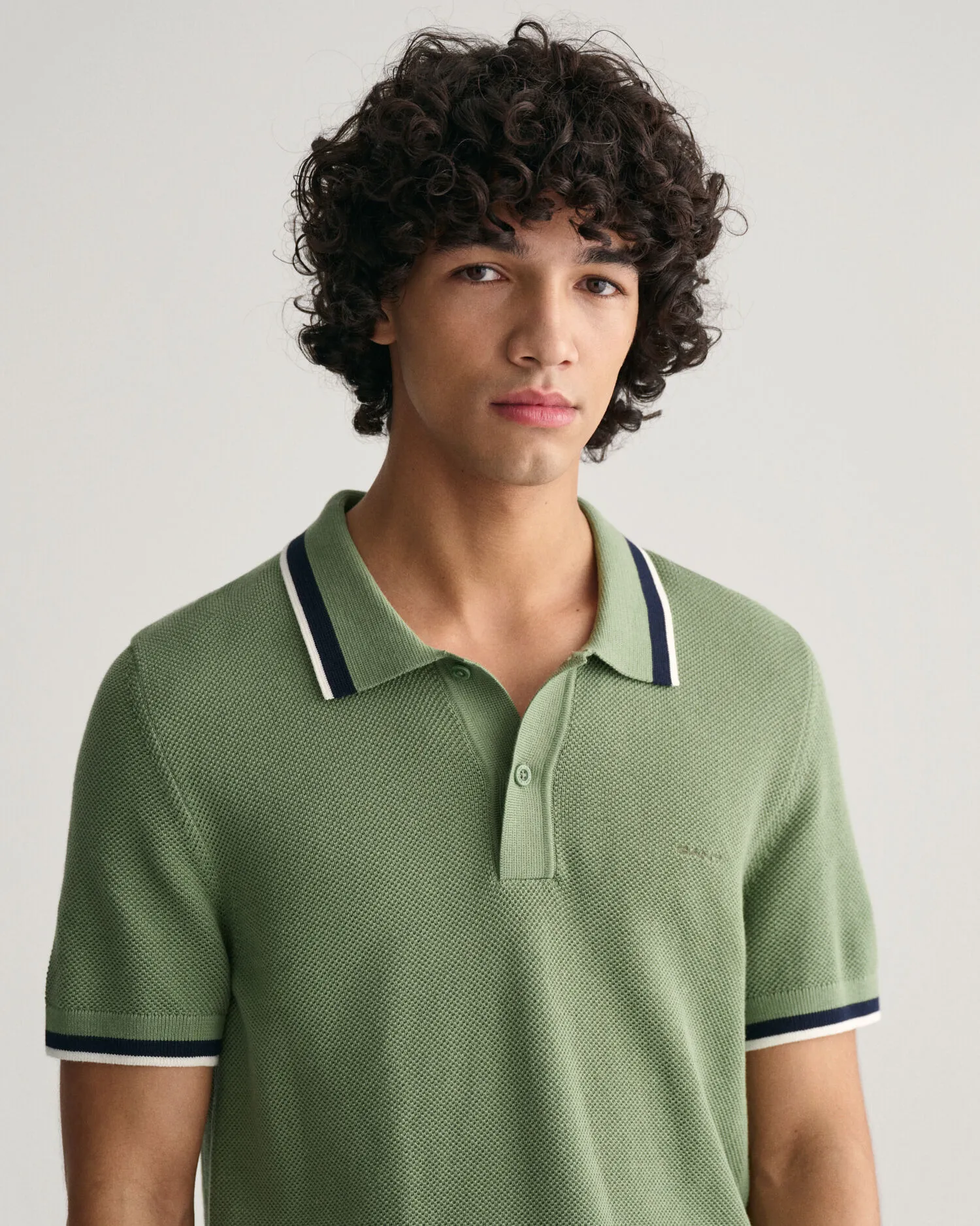 Polo de piqué de algodón