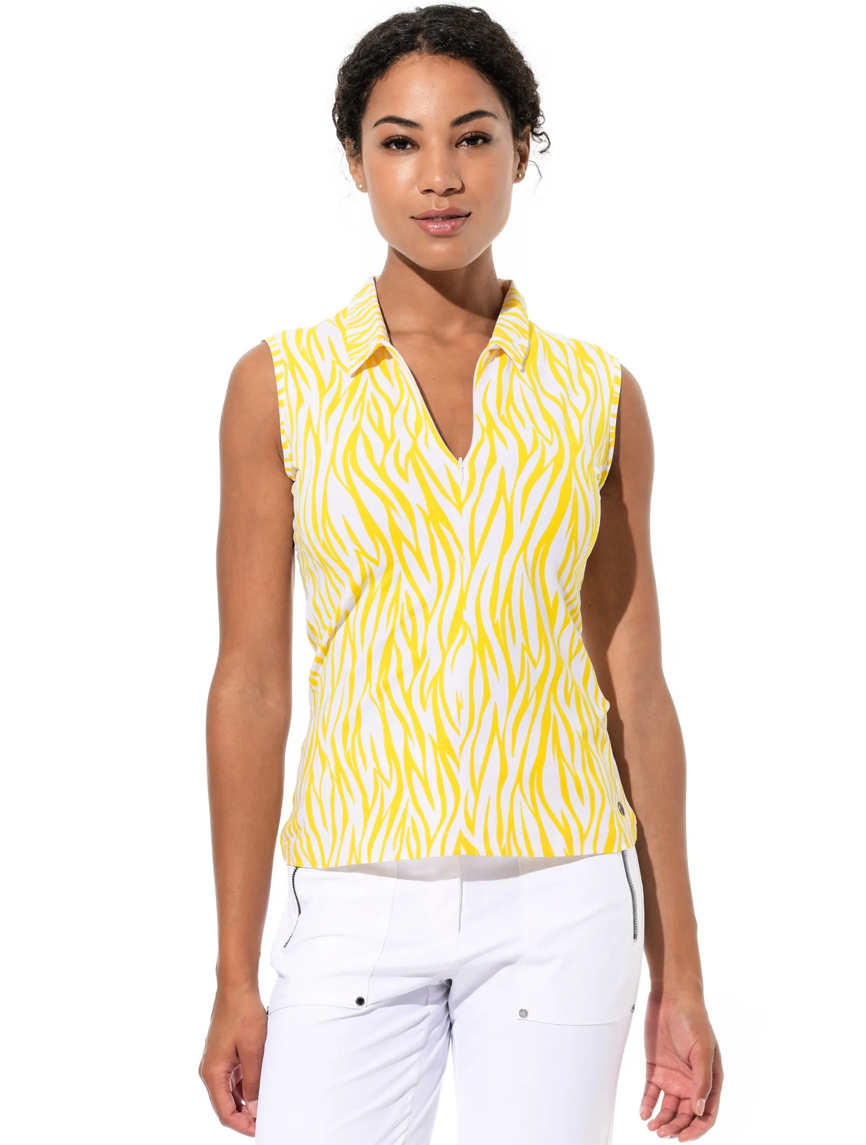 Polo sin mangas MDC para señoras