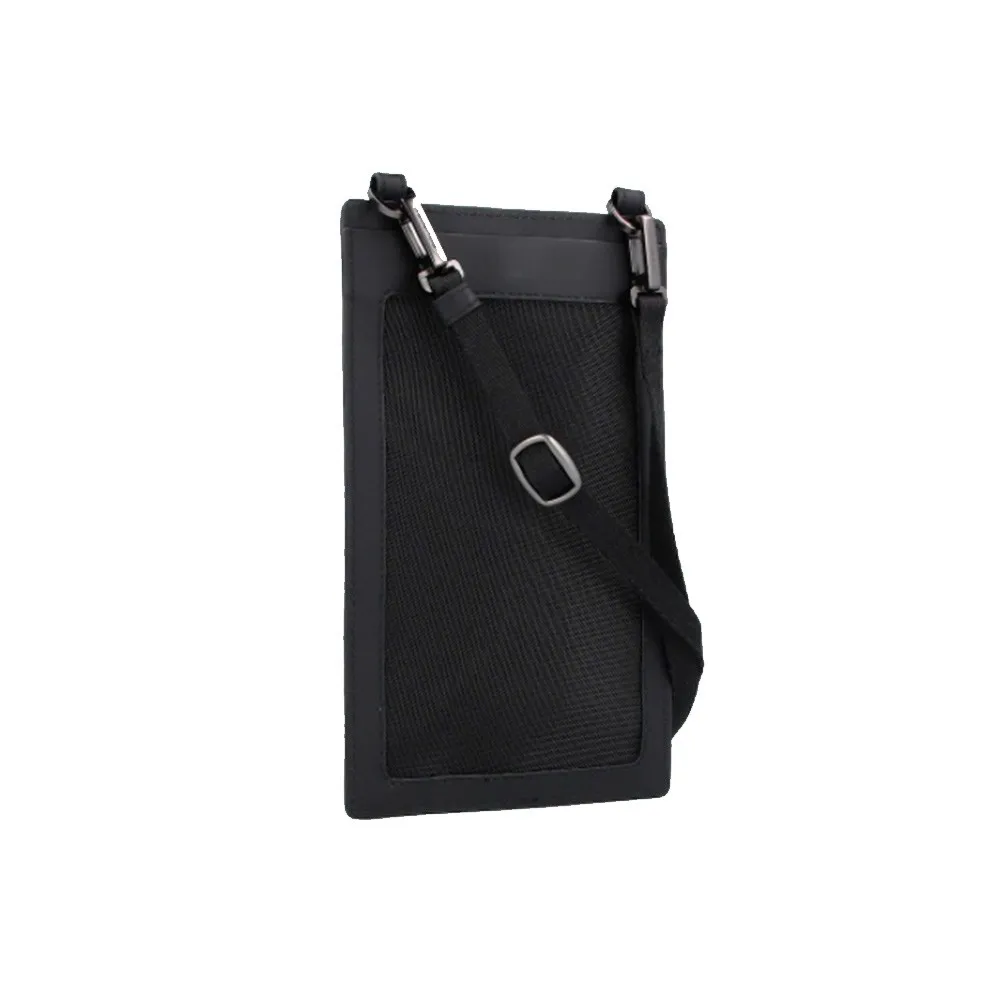 Porta Móvil Tarjetero de Piel Piquadro AC5634PQJR/N Color Negro